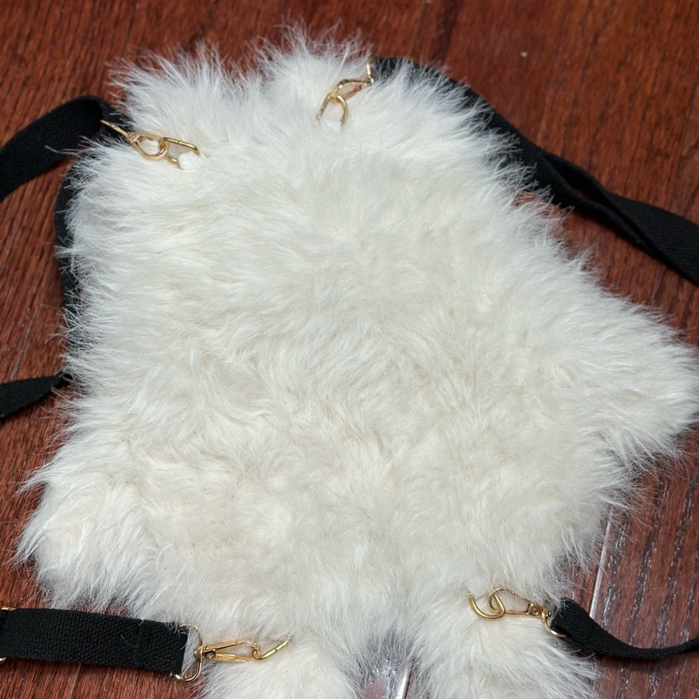 Furry Monster Backpack/ Purse - Picture 6 of 16